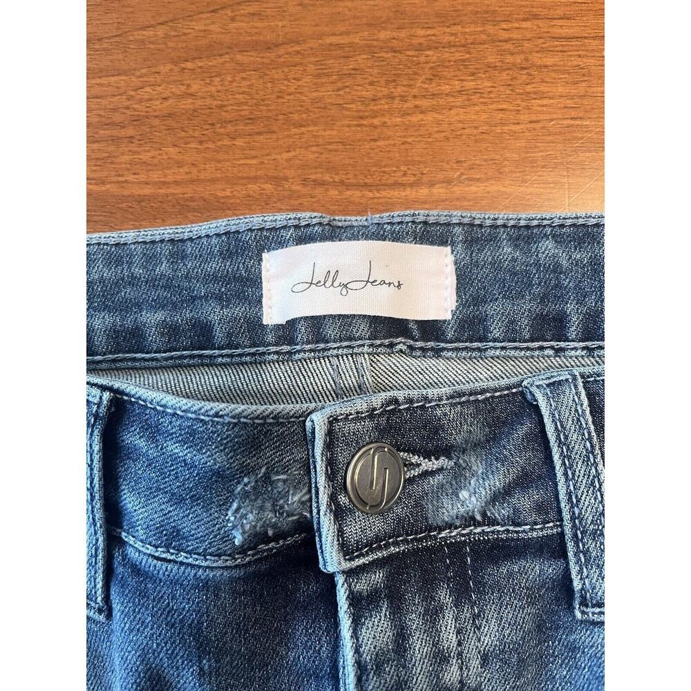 Jelly Jeans Raw Hem Boutique Brand Size Cut Out - Picture 2 of 5